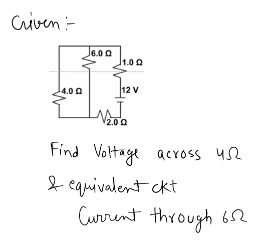 Electrical Engineering homework question answer, step 1, image 1