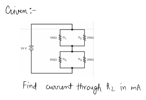 Electrical Engineering homework question answer, step 1, image 1