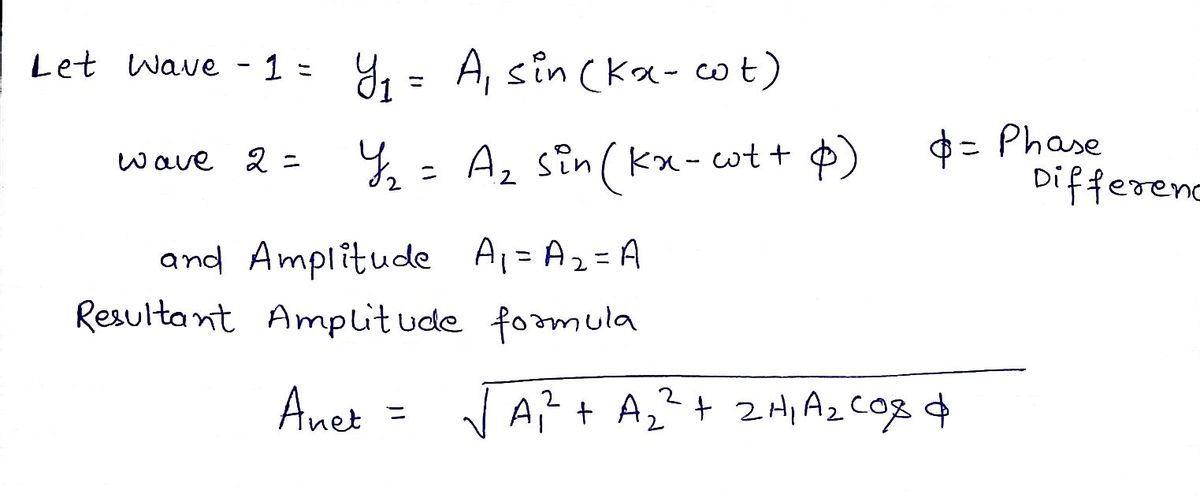 Physics homework question answer, step 1, image 1