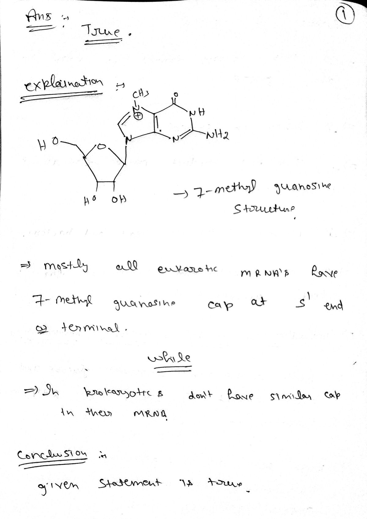 Biology homework question answer, step 1, image 1