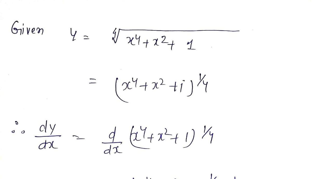 Calculus homework question answer, step 1, image 1