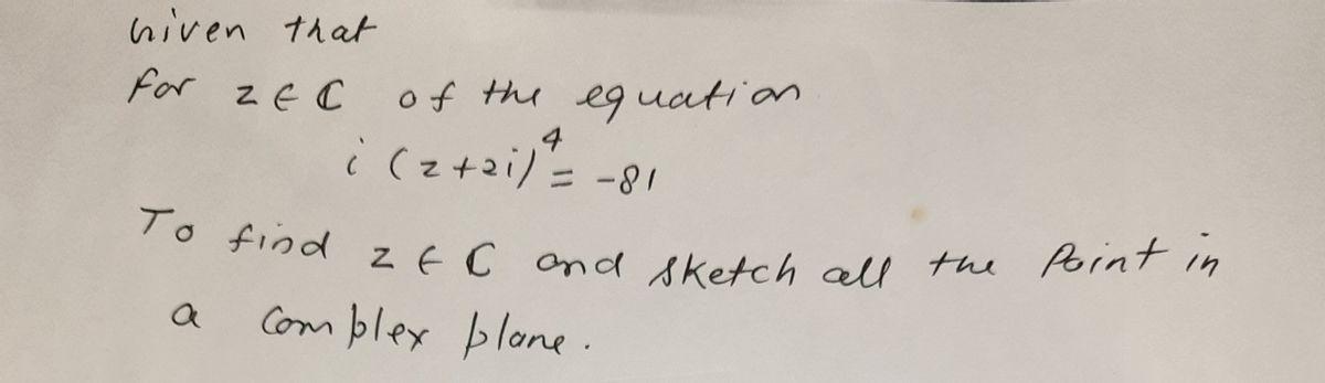 Advanced Math homework question answer, step 1, image 1