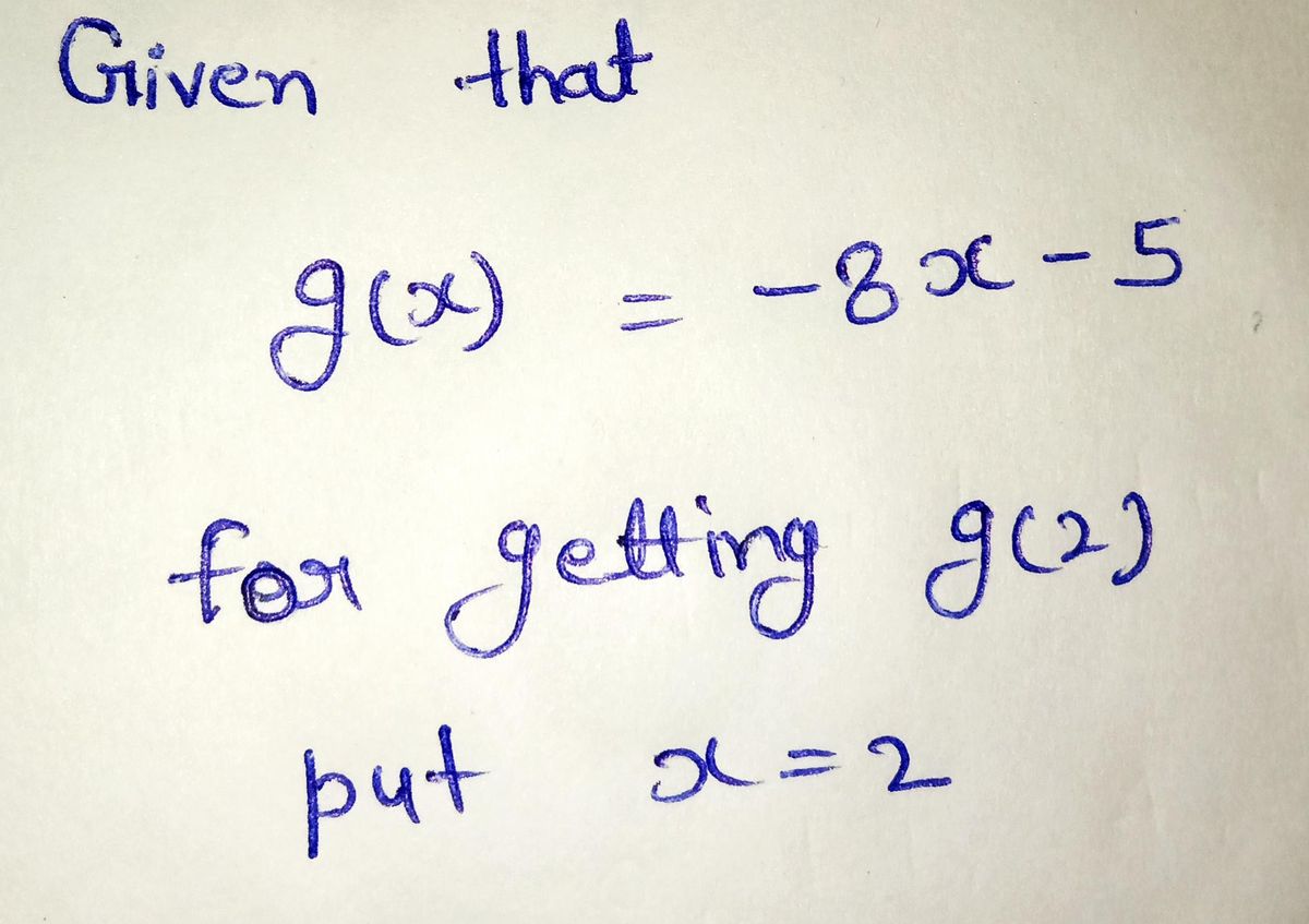 Algebra homework question answer, step 1, image 1