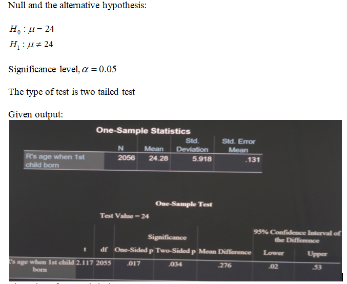 Statistics homework question answer, step 1, image 1