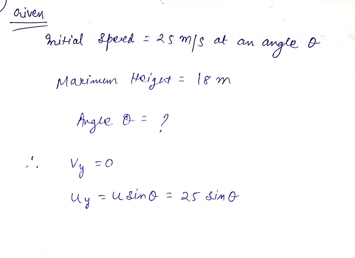 Physics homework question answer, step 1, image 1