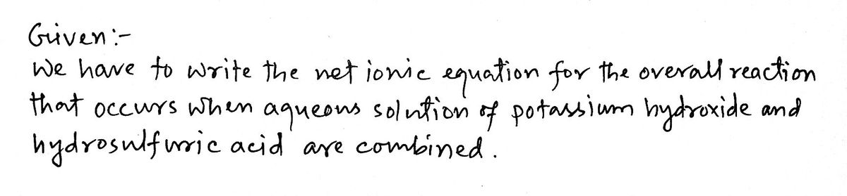 Chemistry homework question answer, step 1, image 1