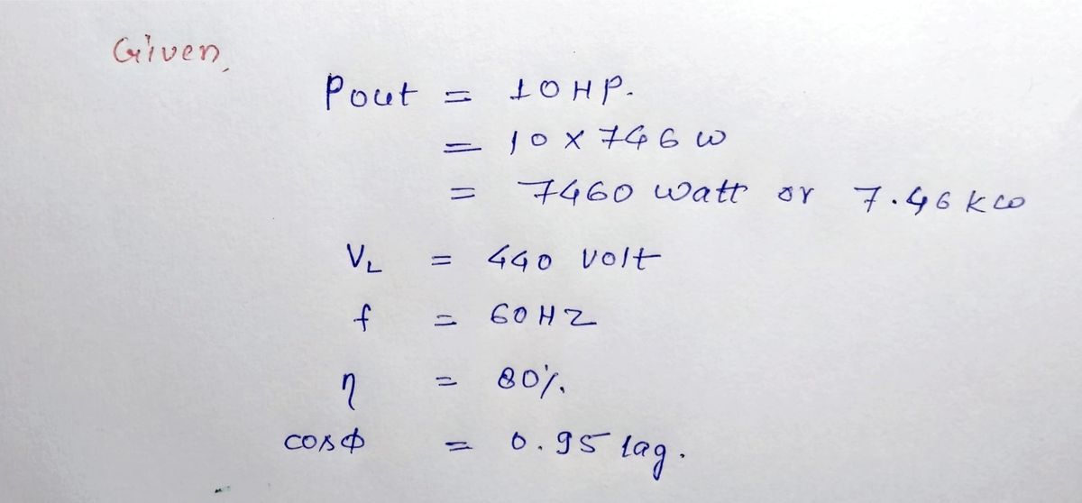 Electrical Engineering homework question answer, step 1, image 1