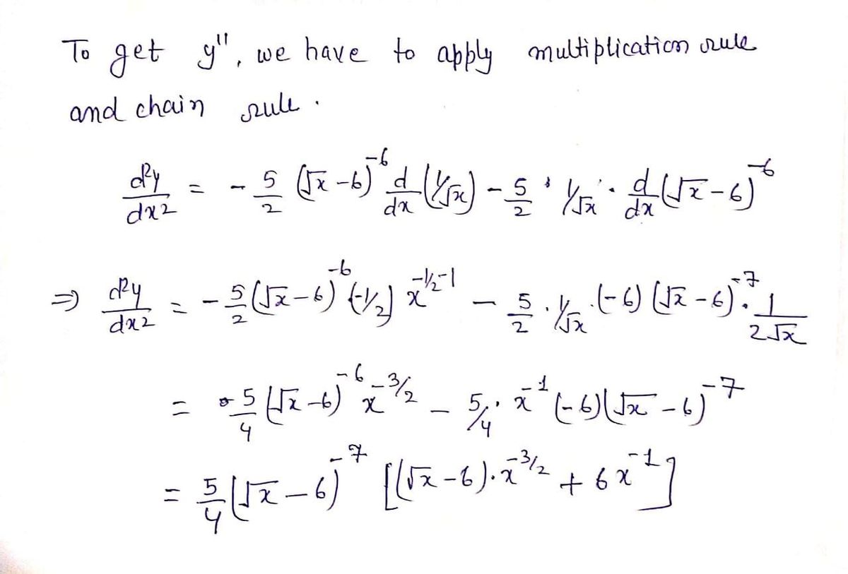 Calculus homework question answer, step 2, image 1