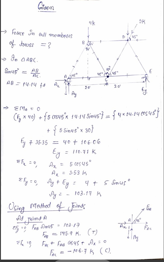 Civil Engineering homework question answer, step 1, image 1