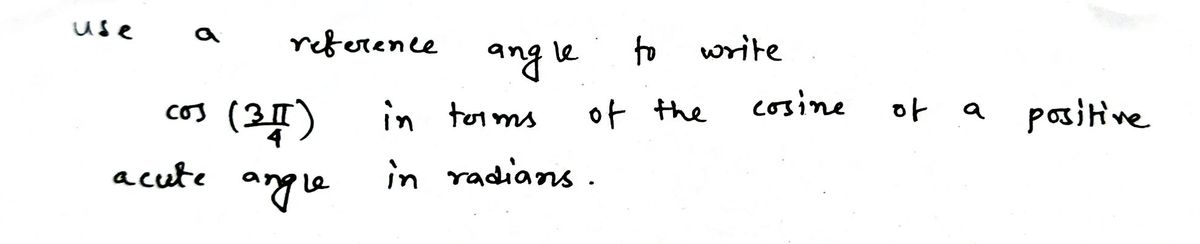 Trigonometry homework question answer, step 1, image 1