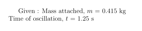 Physics homework question answer, step 1, image 1