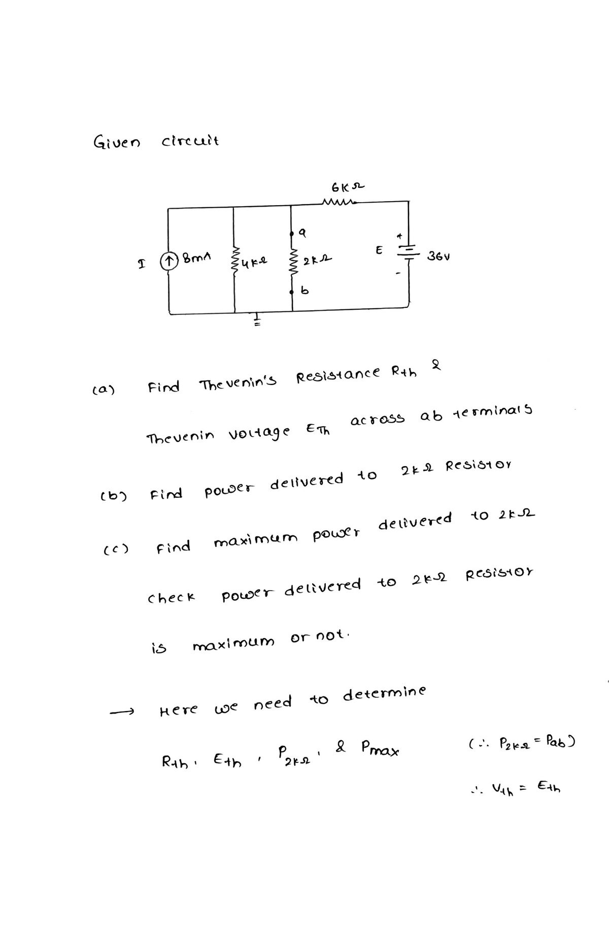 Electrical Engineering homework question answer, step 1, image 1