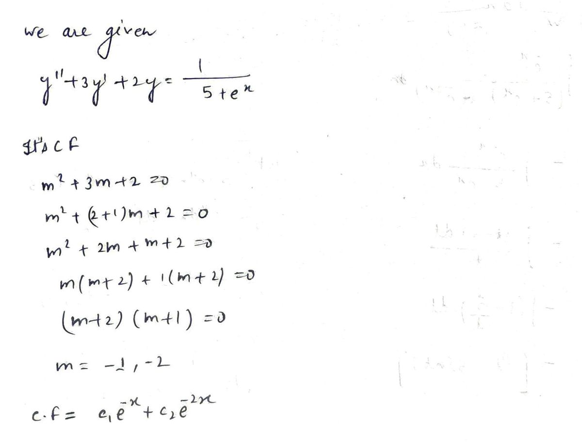 Advanced Math homework question answer, step 1, image 1