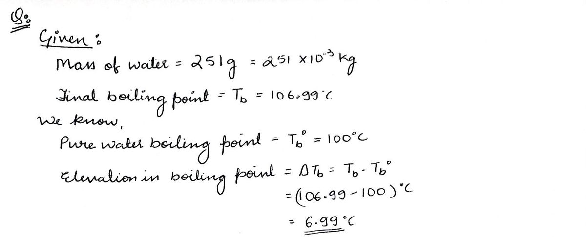 Chemistry homework question answer, step 1, image 1