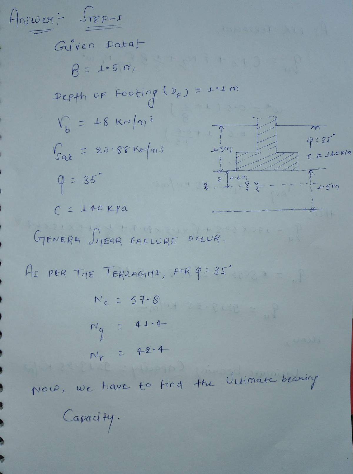 Civil Engineering homework question answer, step 1, image 1