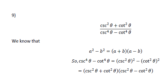 Trigonometry homework question answer, step 1, image 1