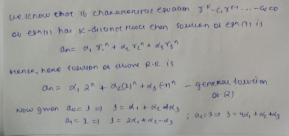 Advanced Math homework question answer, step 2, image 1