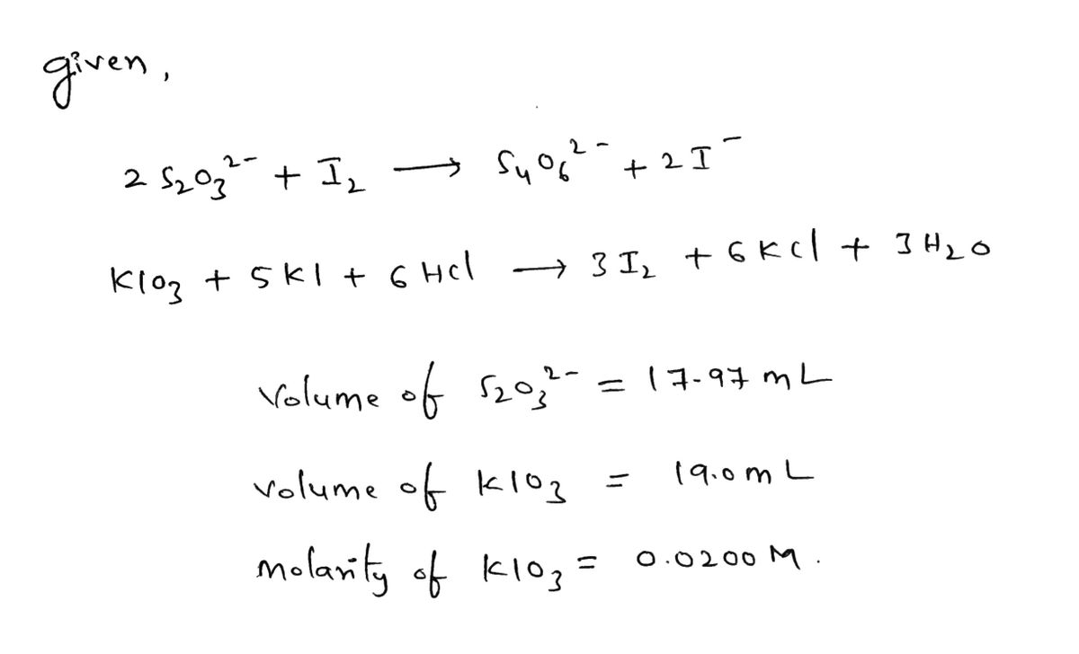 Chemistry homework question answer, step 1, image 1