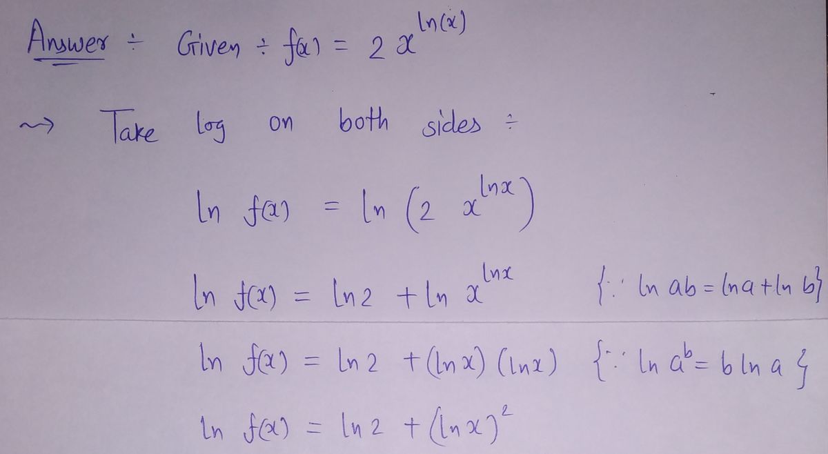 Calculus homework question answer, step 1, image 1