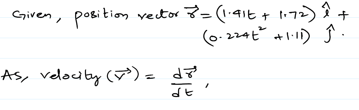 Physics homework question answer, step 1, image 1