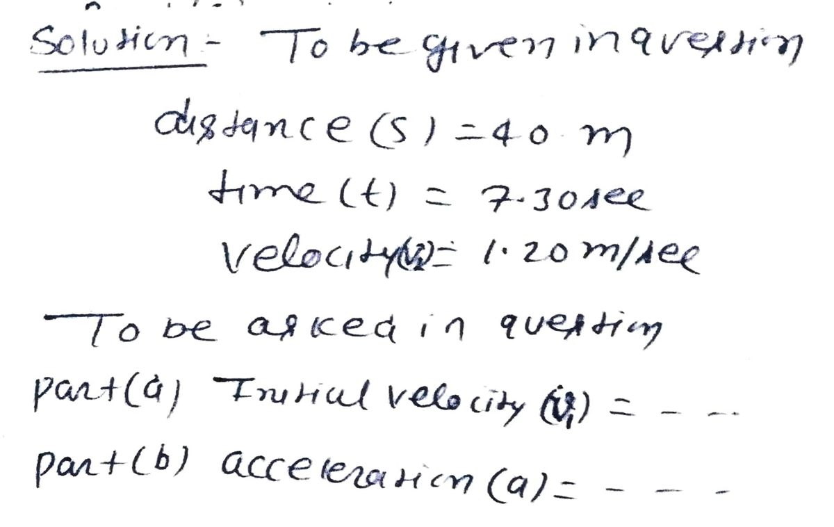 Physics homework question answer, step 1, image 1