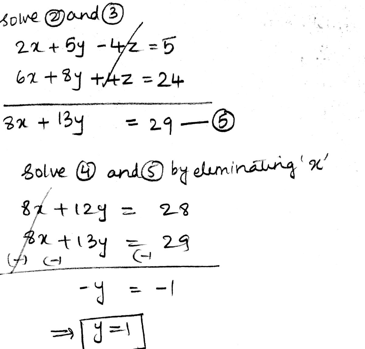 Algebra homework question answer, step 2, image 1