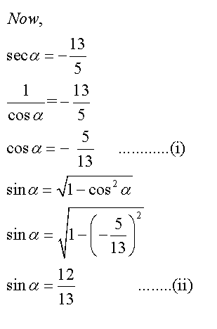 Trigonometry homework question answer, step 2, image 1