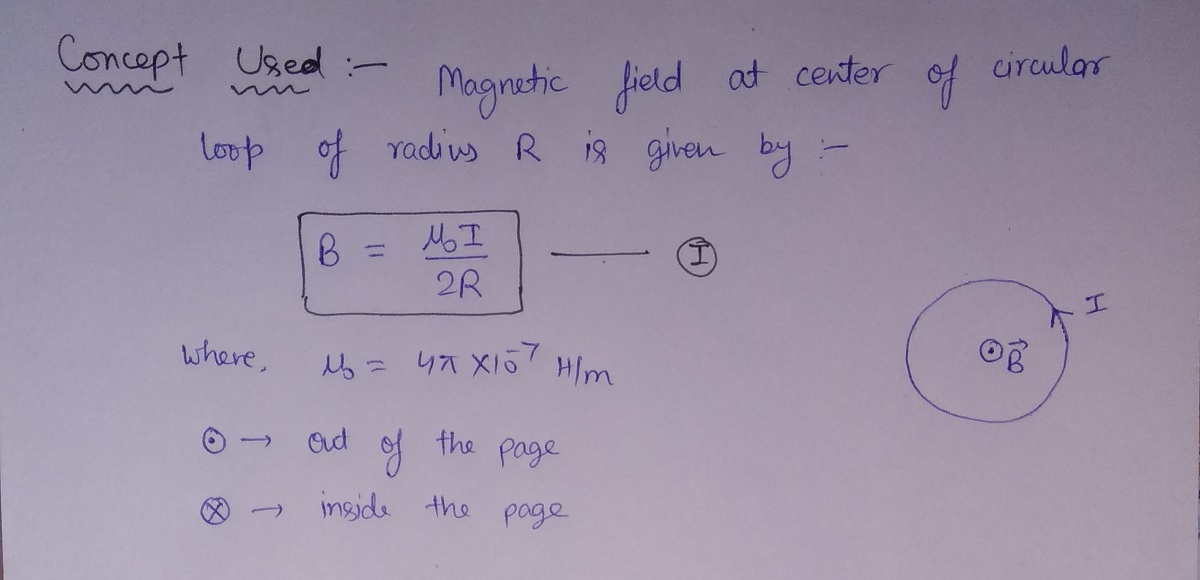 Physics homework question answer, step 1, image 1