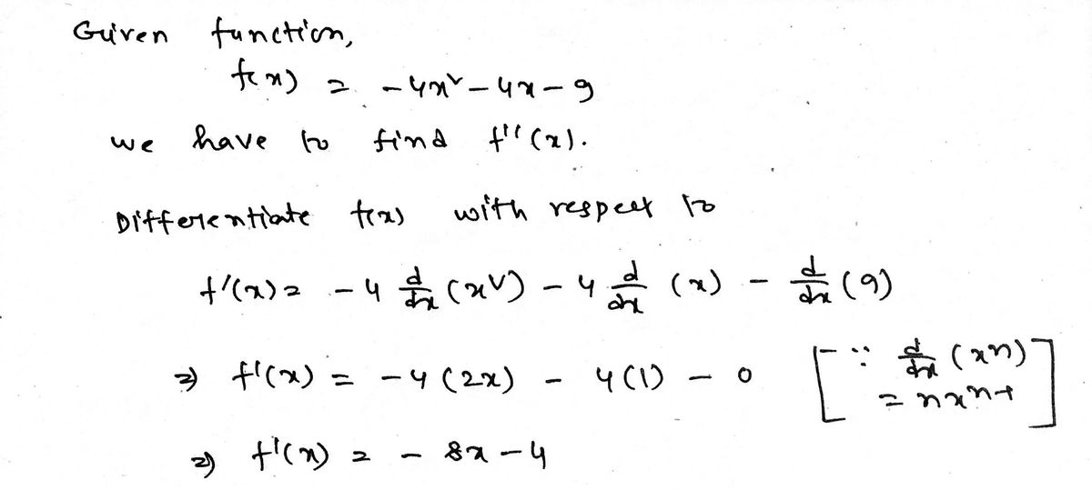 Calculus homework question answer, step 1, image 1