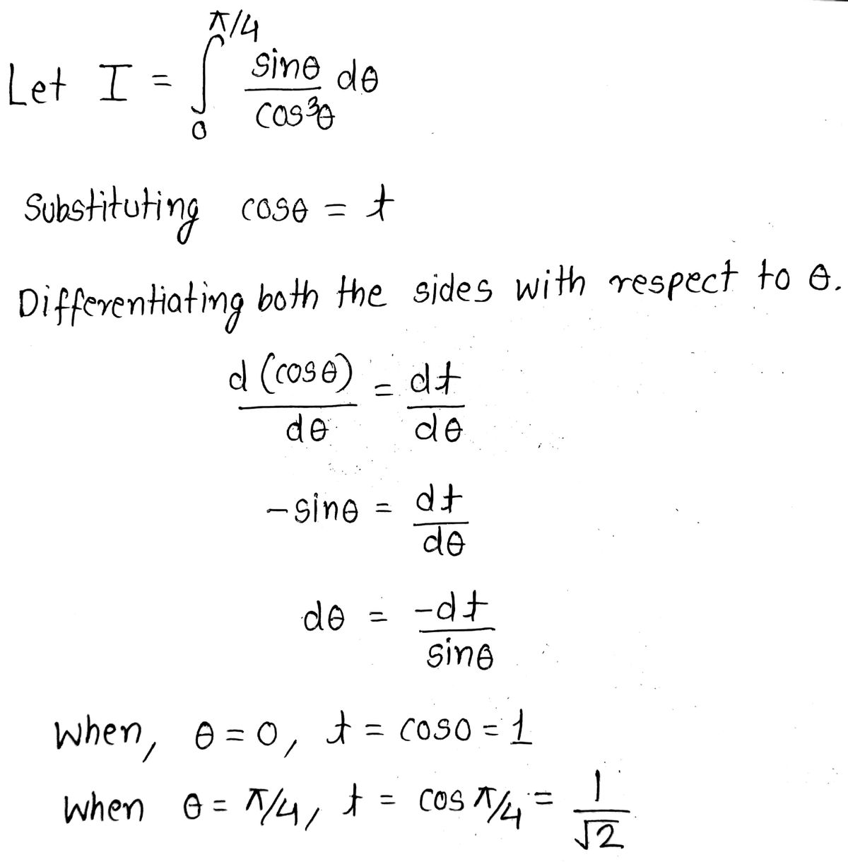 Calculus homework question answer, step 2, image 1