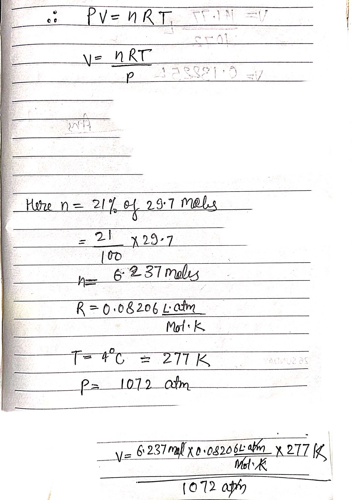 Chemistry homework question answer, step 1, image 1