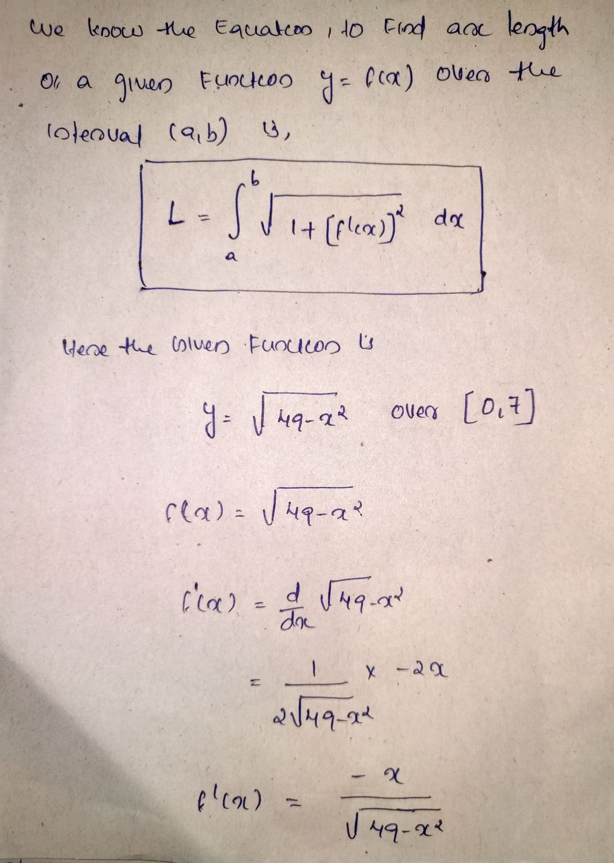 Calculus homework question answer, step 1, image 1