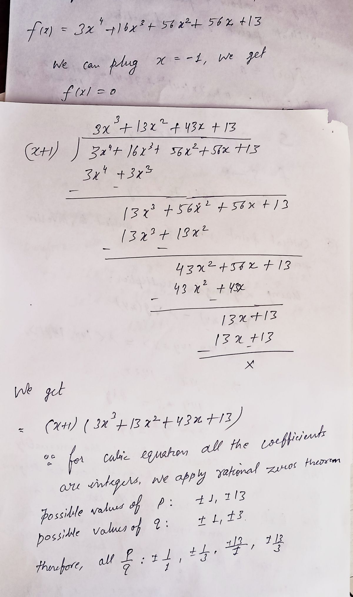 Calculus homework question answer, step 1, image 1