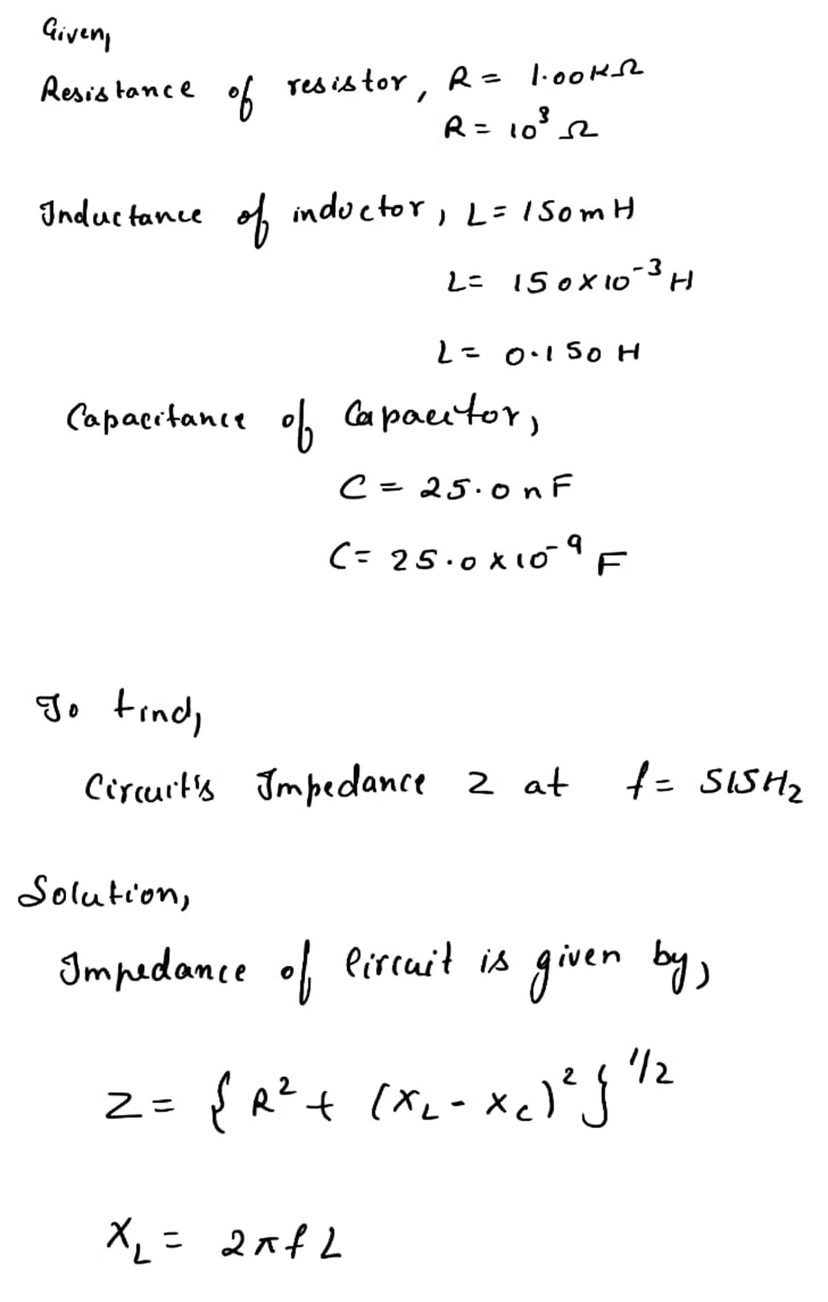 Physics homework question answer, step 1, image 1