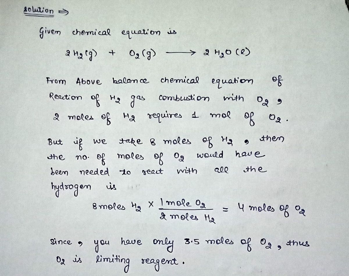 Chemistry homework question answer, step 1, image 1