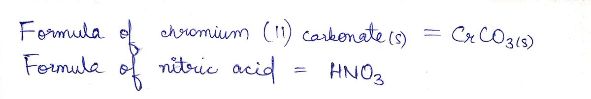 Chemistry homework question answer, step 1, image 1