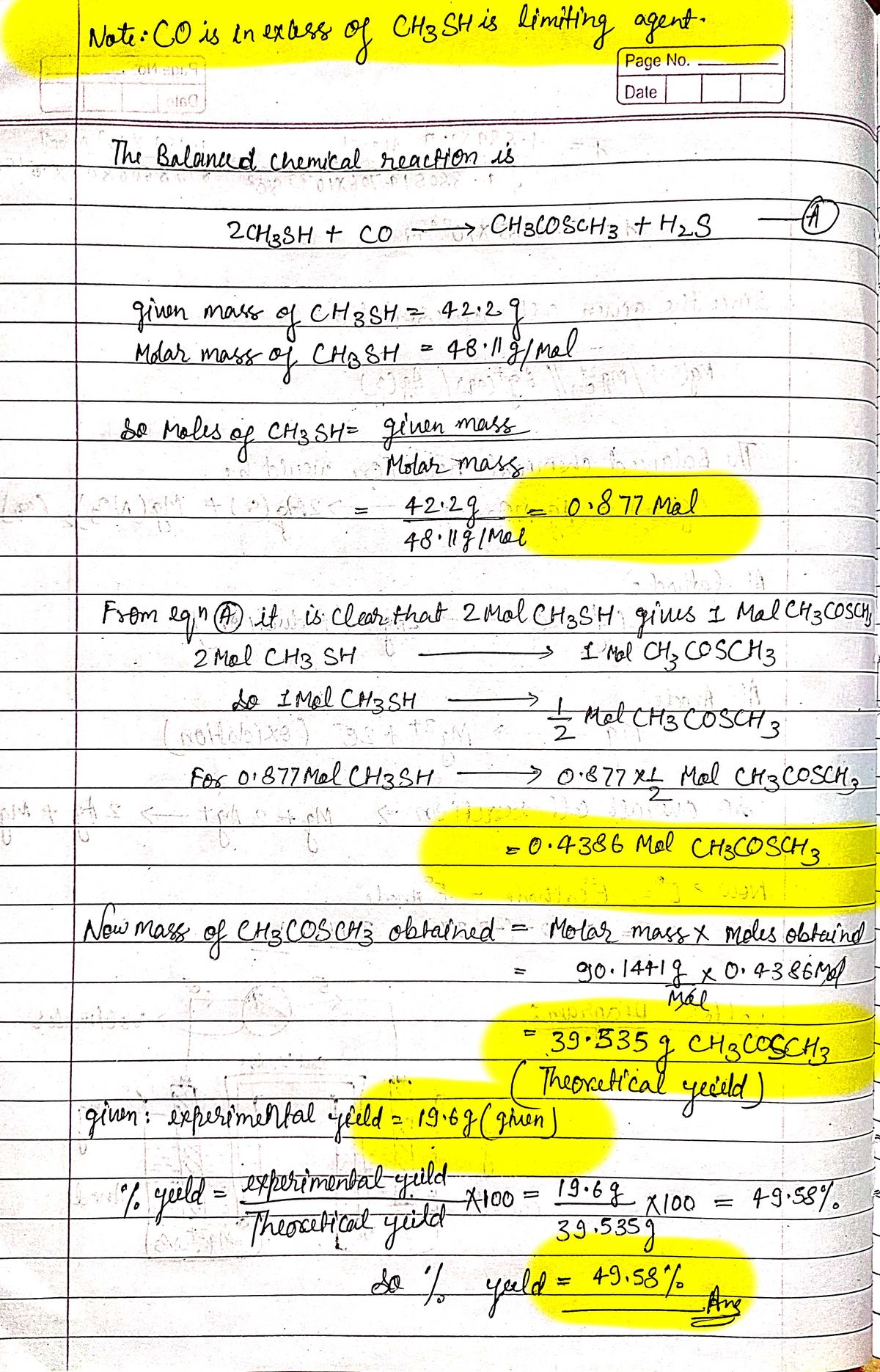 Chemistry homework question answer, step 1, image 1