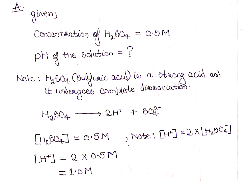 Chemistry homework question answer, step 1, image 1