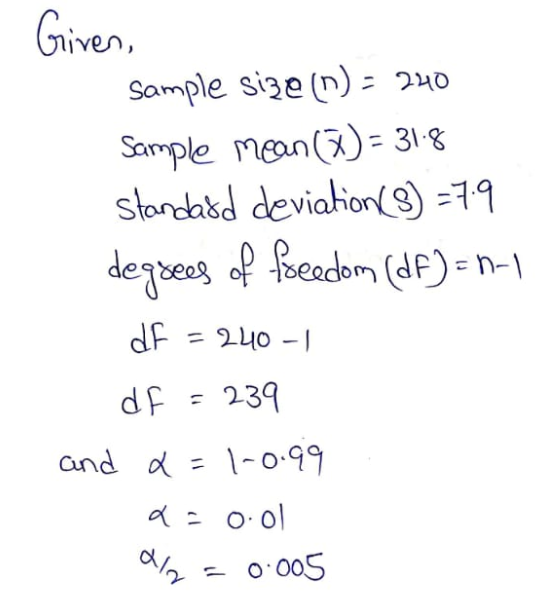 Statistics homework question answer, step 1, image 1