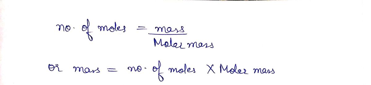 Chemistry homework question answer, step 1, image 1