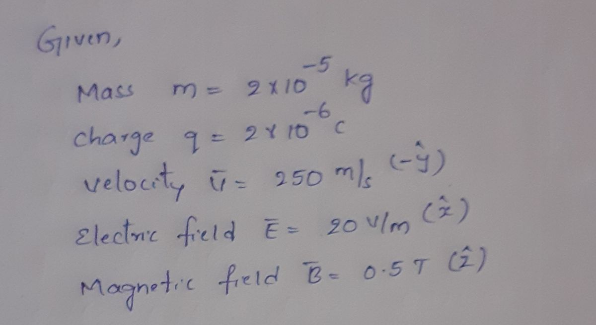 Advanced Physics homework question answer, step 1, image 1