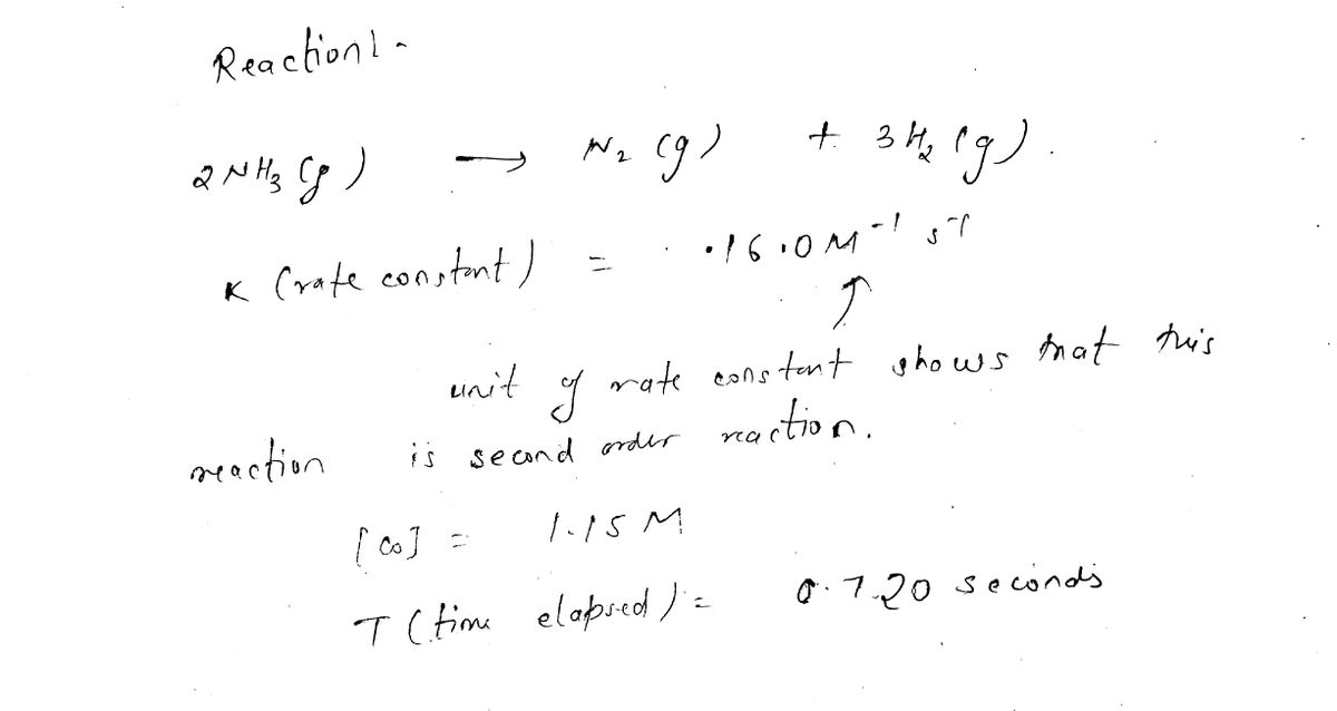 Chemistry homework question answer, step 1, image 1