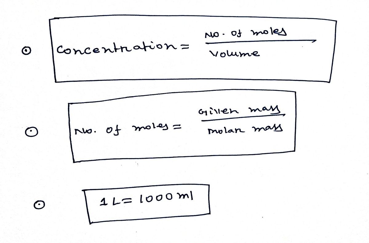 Chemistry homework question answer, step 1, image 1