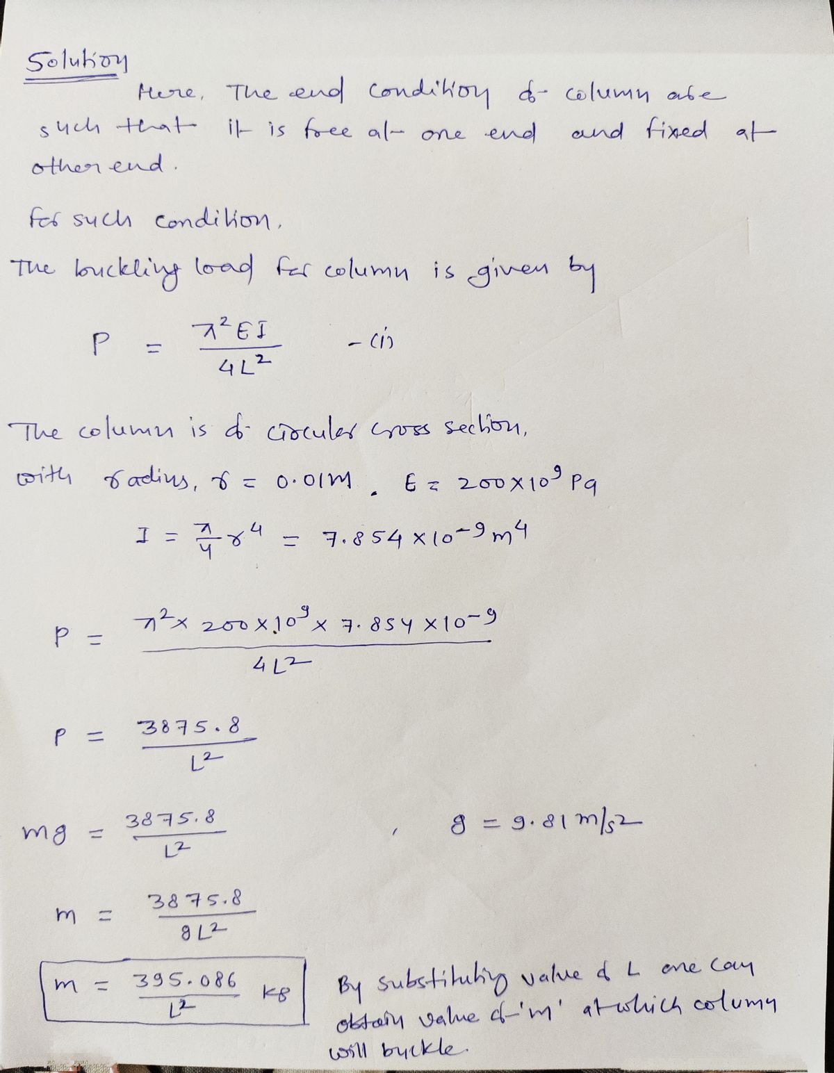 Mechanical Engineering homework question answer, step 1, image 1