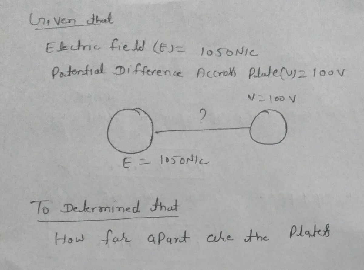 Physics homework question answer, step 1, image 1