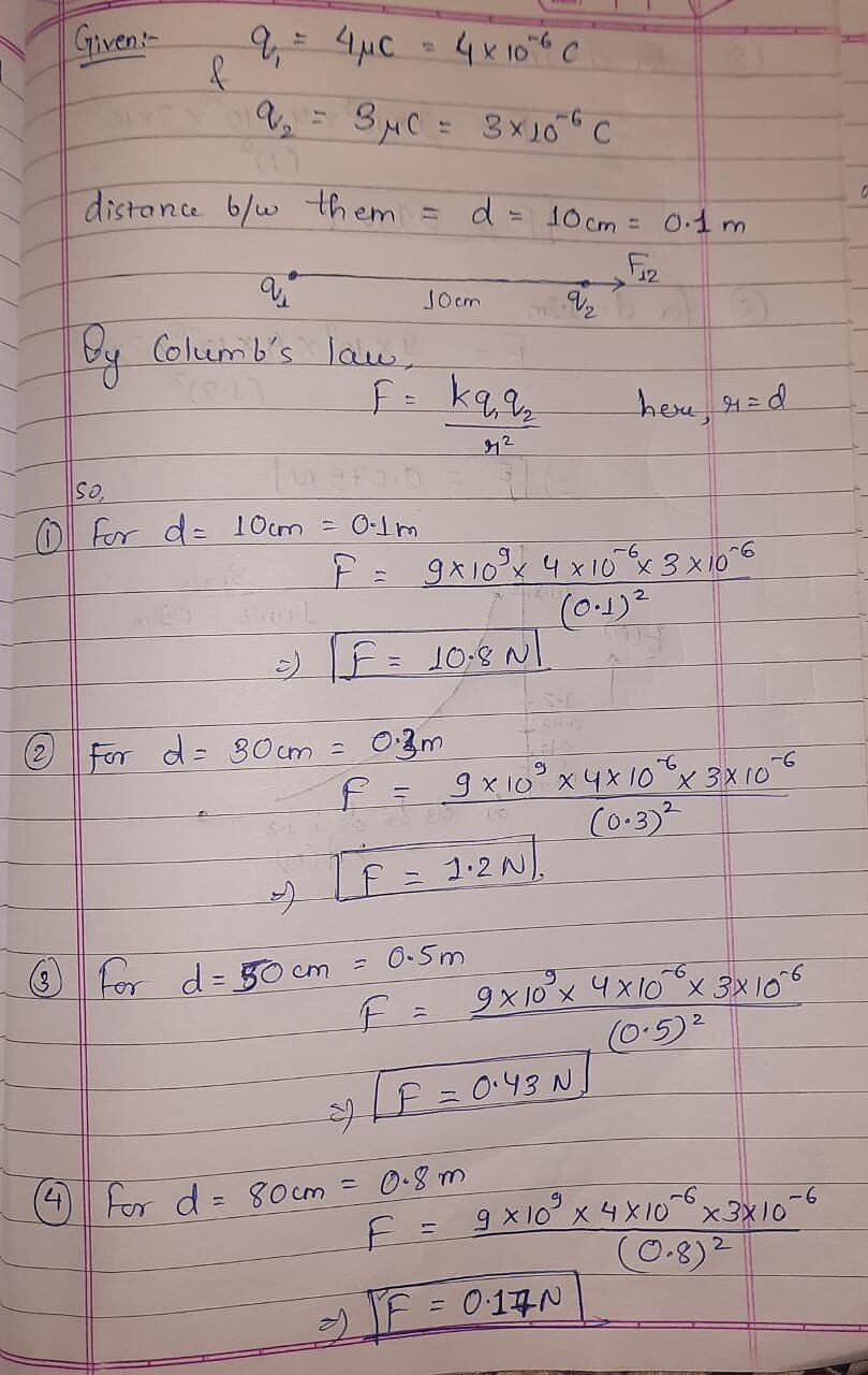 Physics homework question answer, step 1, image 1