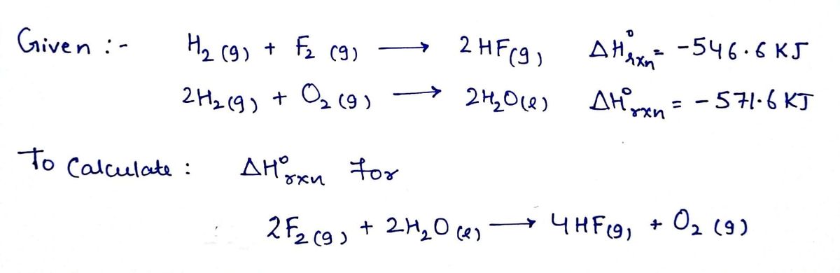 Chemistry homework question answer, step 1, image 1