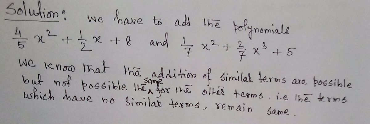 Algebra homework question answer, step 1, image 1