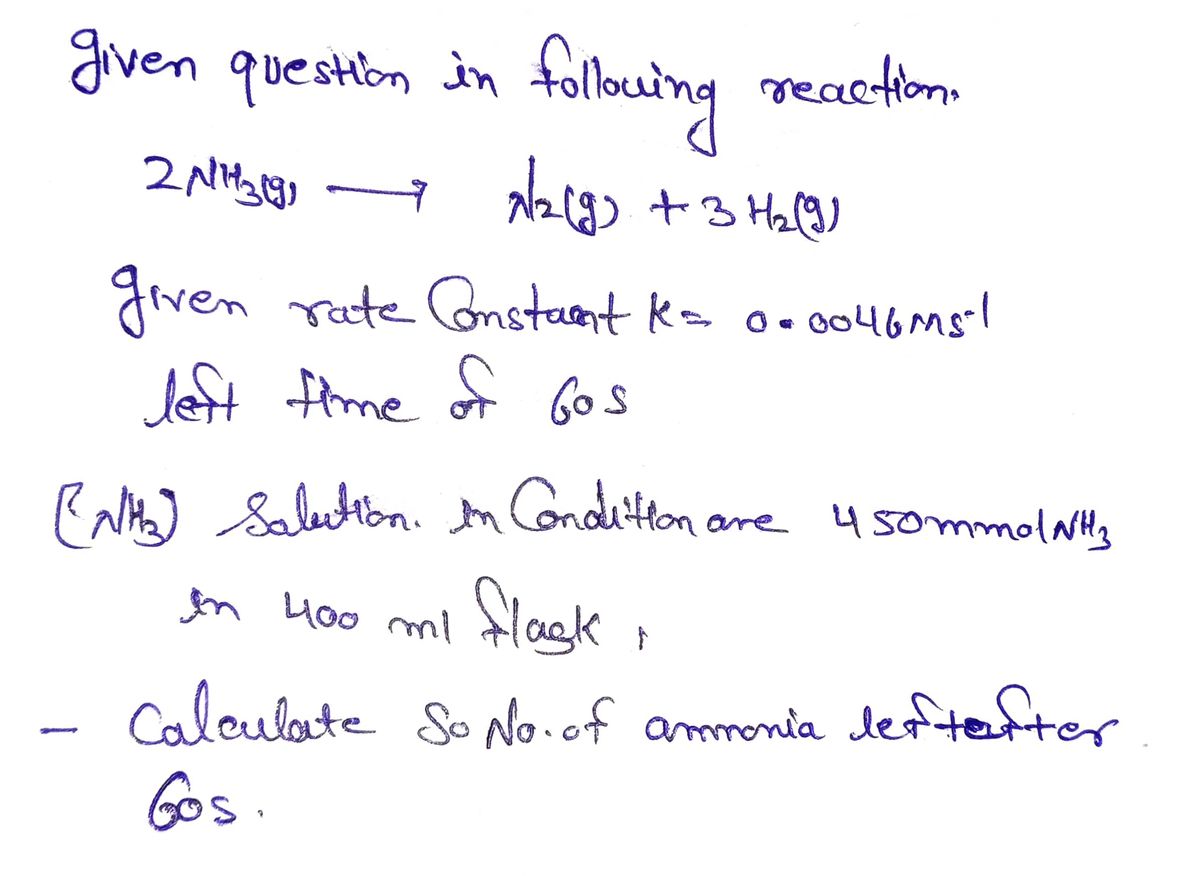 Chemistry homework question answer, step 1, image 1