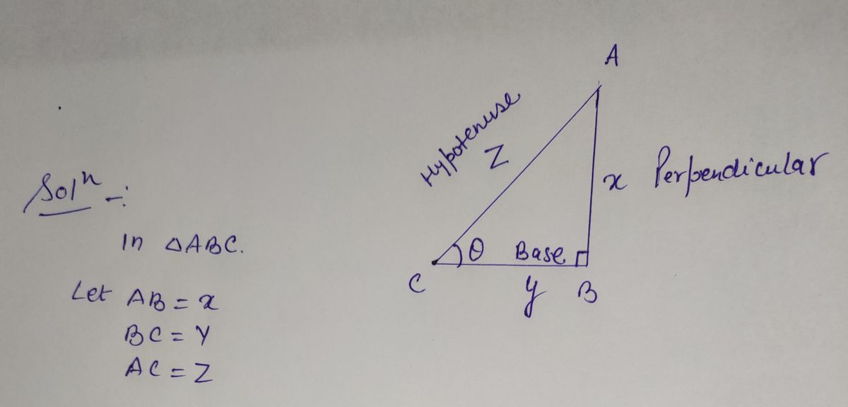 Trigonometry homework question answer, step 1, image 1